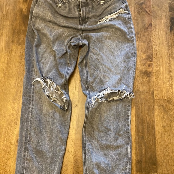 grey american eagle jeans size 4 short - Picture 3 of 3